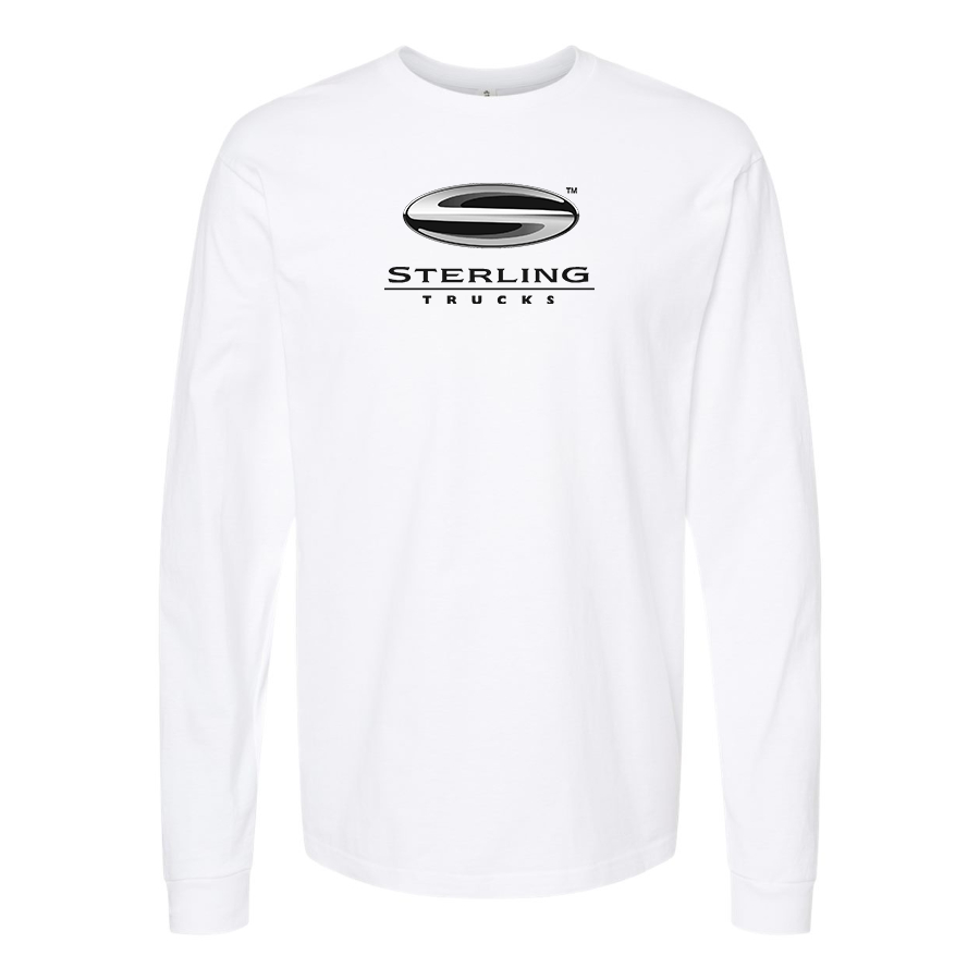 Men's Sterling Trucks Logo Cotton Long Sleeve T-Shirt