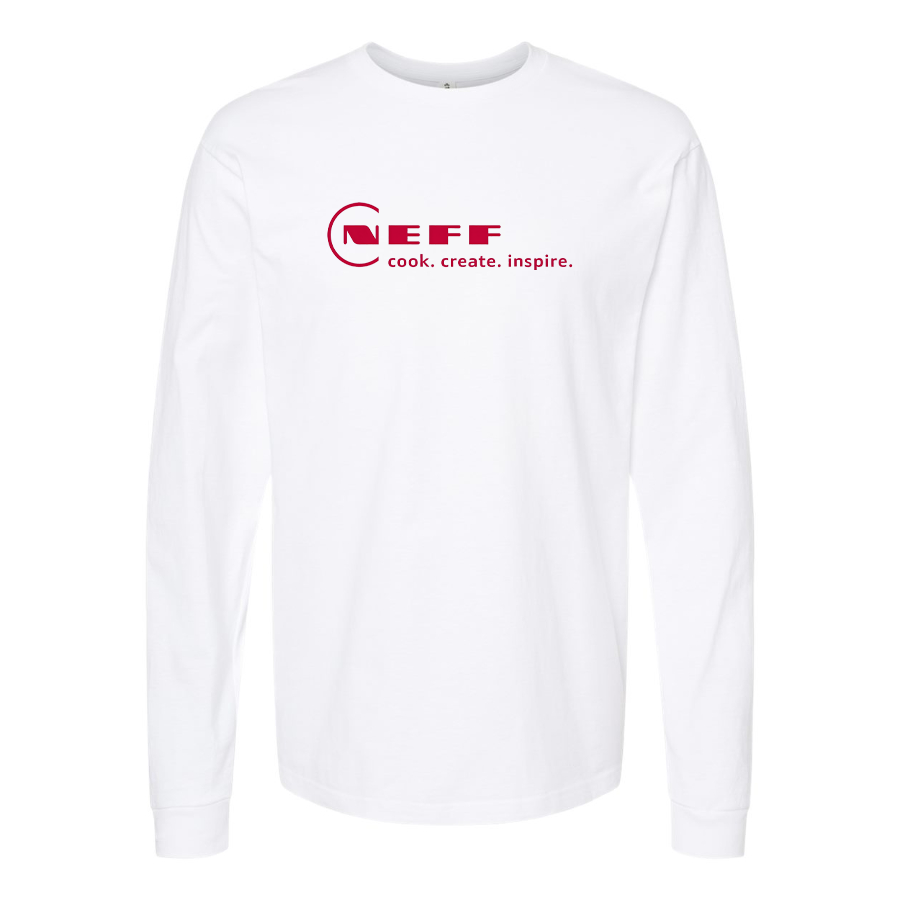 Men's NEFF Logo Cotton Long Sleeve T-Shirt