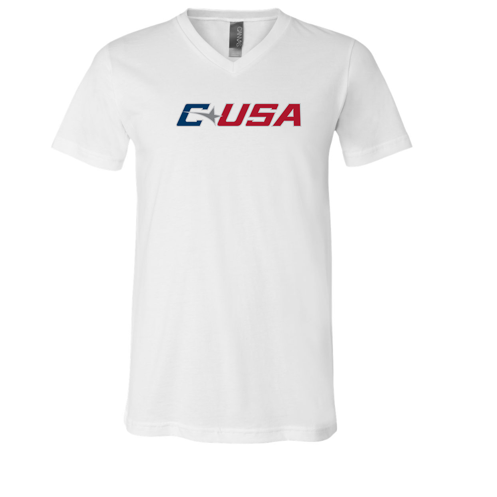 Conference USAl BELLA  CANVAS - Jersey V-Neck T-Shirt