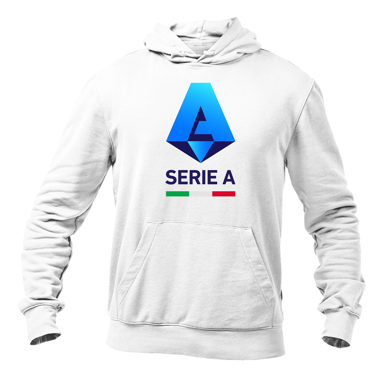 Men's Italian Serie A Logo Pullover Hoodie