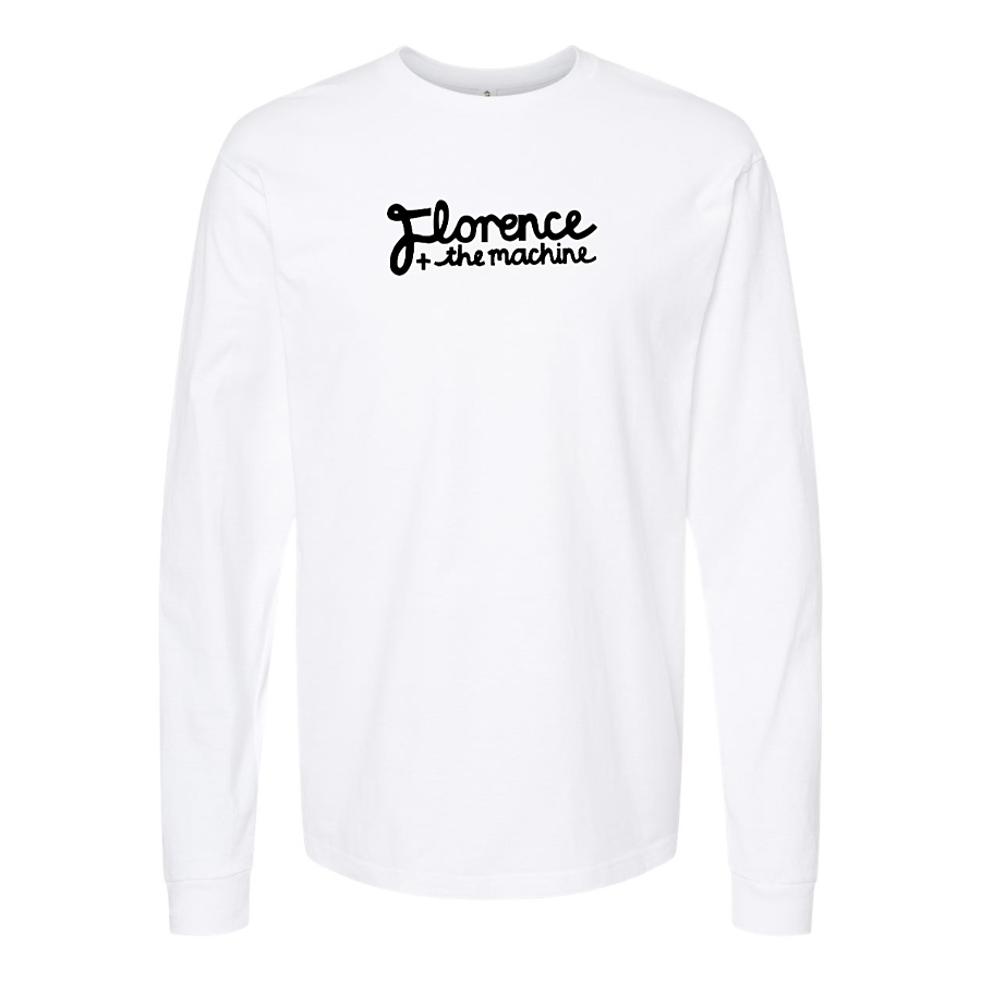 Men's Florence and the Machine Logo Cotton Long Sleeve T-Shirt