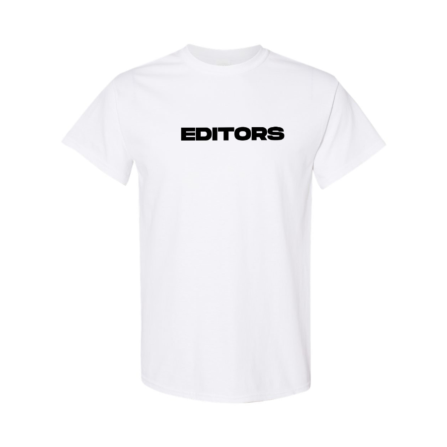 Men's Editors Logo Cotton T-Shirt