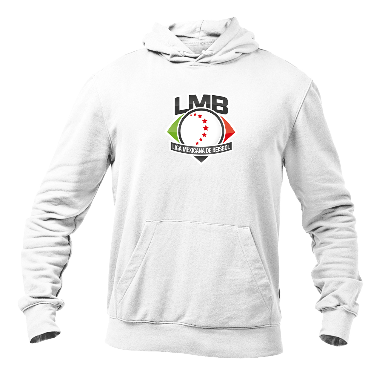 Men's Liga Mexicana de Béisbol Logo Pullover Hoodie