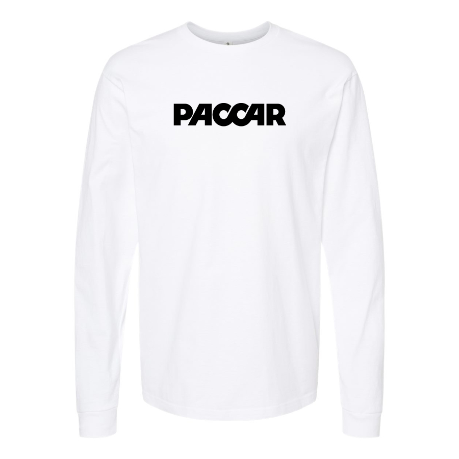 Men's Paccar Logo Cotton Long Sleeve T-Shirt
