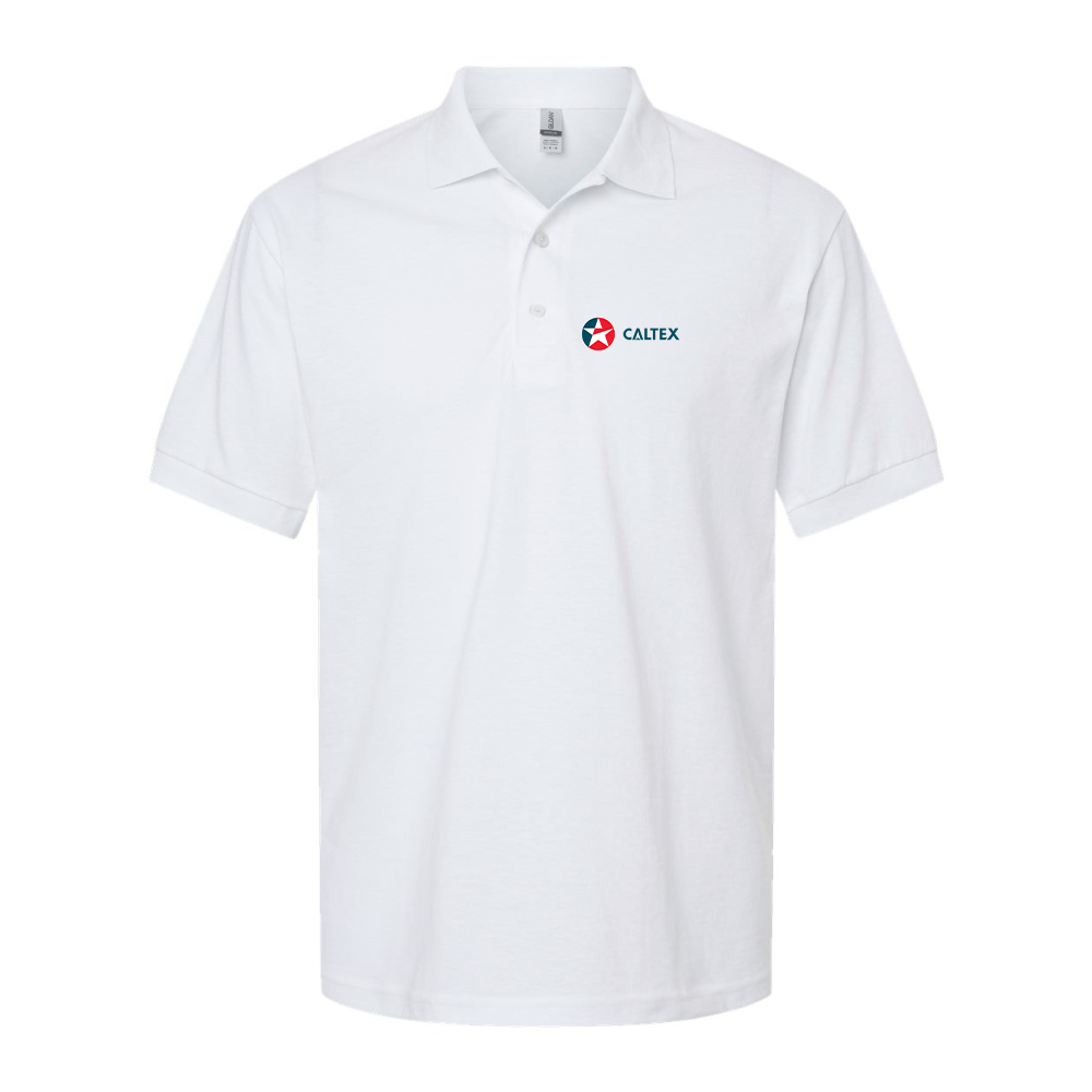 Men's Caltex Gas Station Dry Blend Jersey Polo