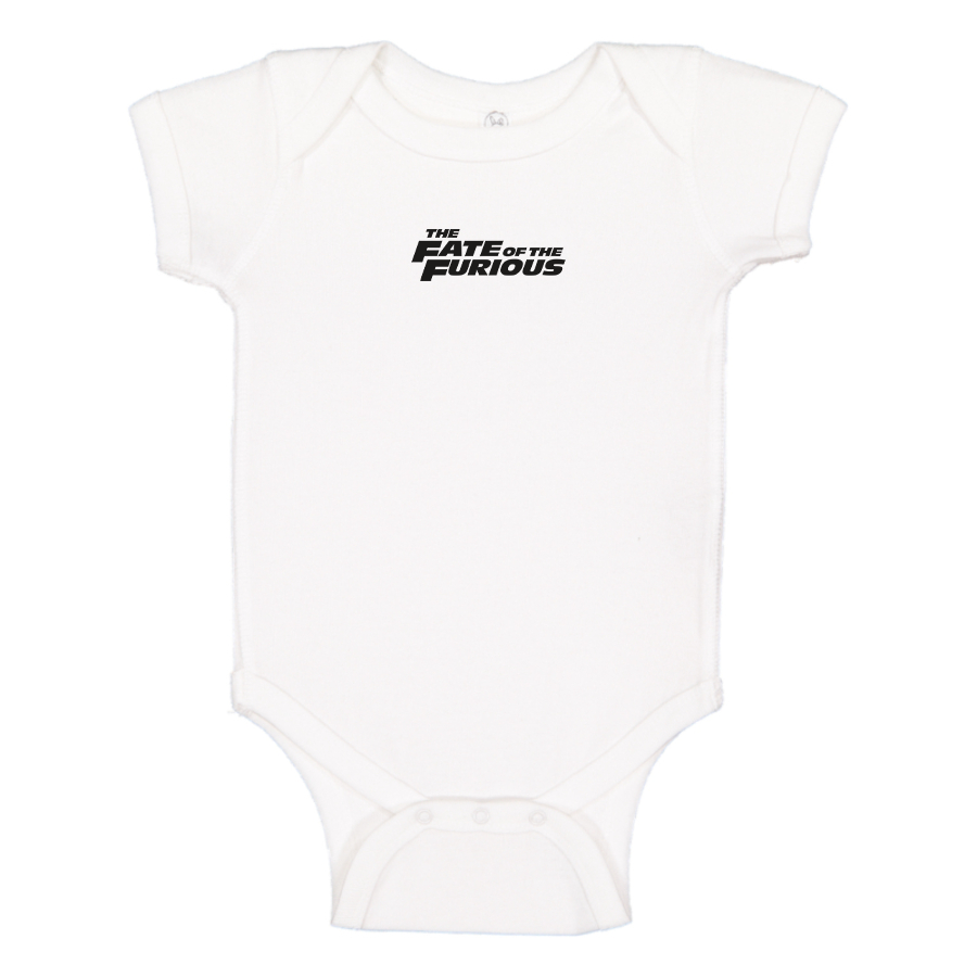 The Fate Of the Furious  Logo Baby Onesie Romper