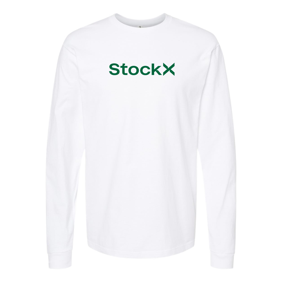 Men's StockX Logo Cotton Long Sleeve T-Shirt