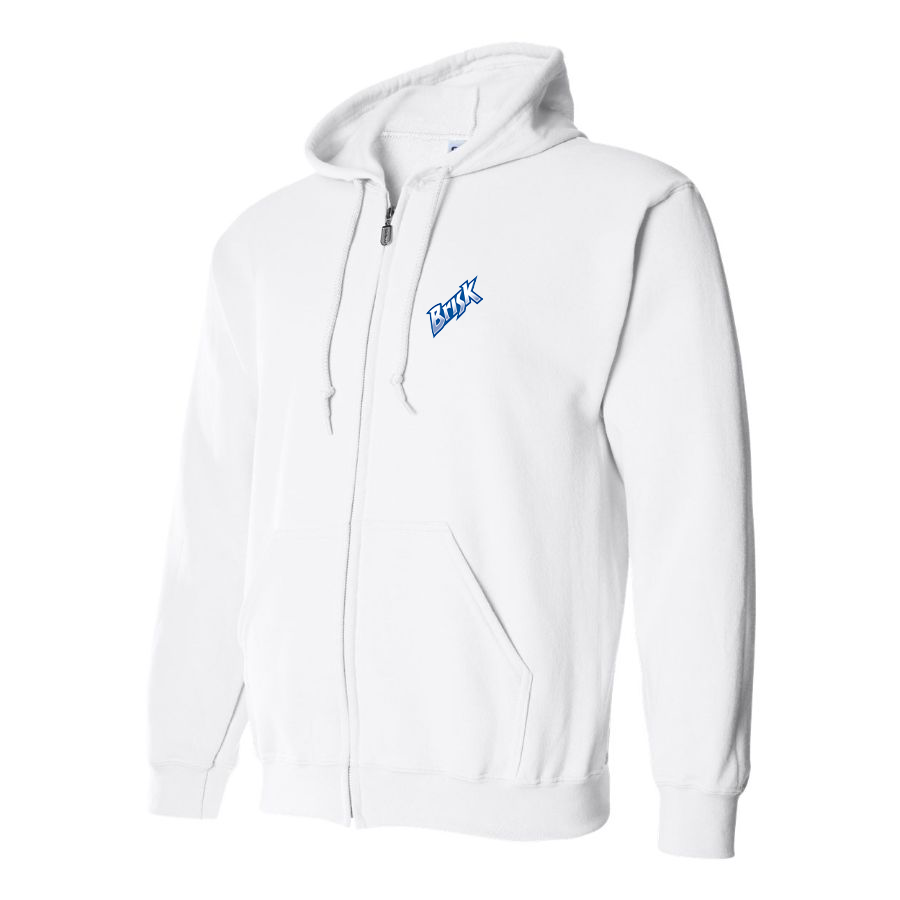 Men's Brisk Logo Zipper Hoodie