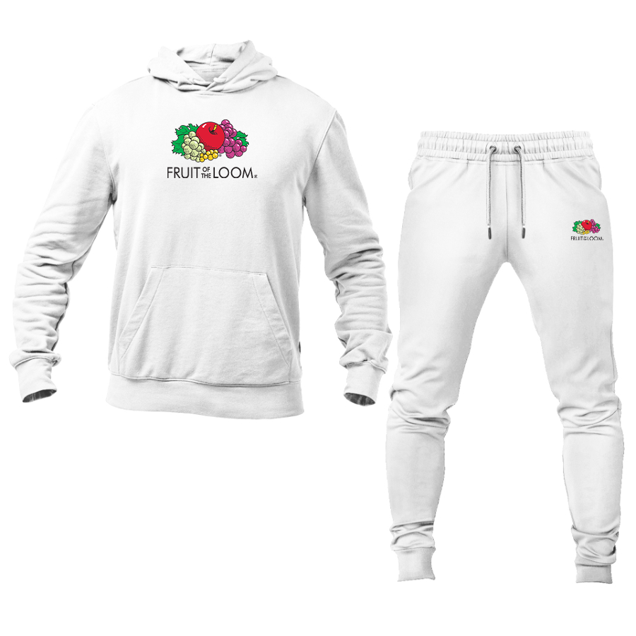 Men's Fruit Of the Loom Hoodie Joggers Set