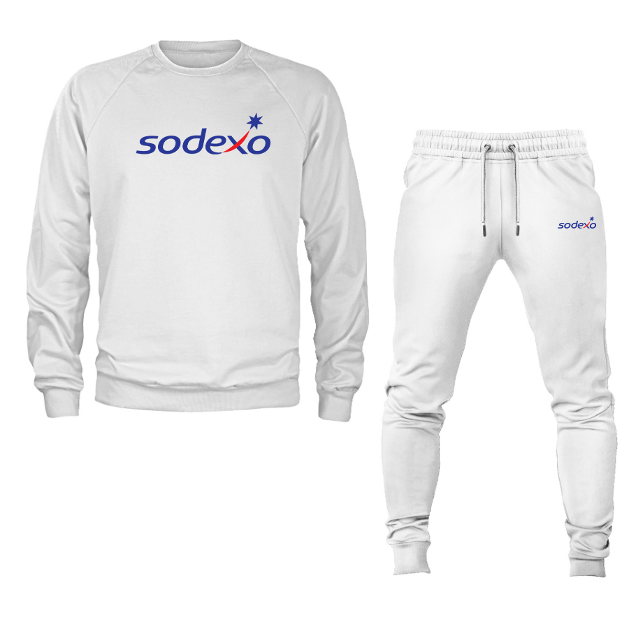 Men's Sodexo Crewneck Sweatshirt Joggers Suit