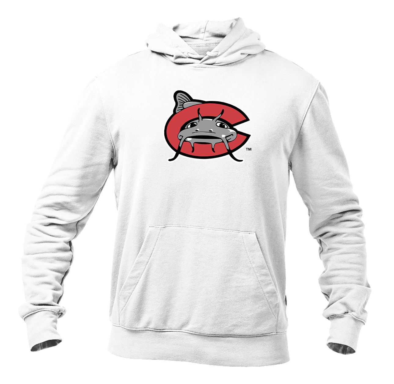 Men's Carolina Mudcats  Logo Pullover Hoodie