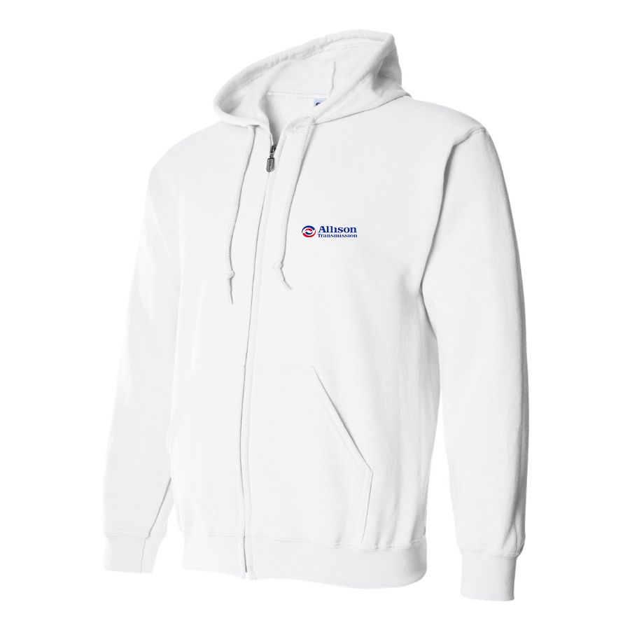 Men's Allison Transmission Logo Zipper Hoodie