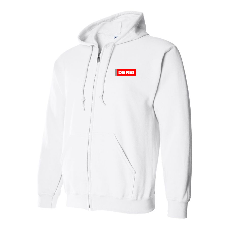 Men's Derbi Logo Zipper Hoodie