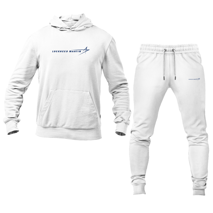 Men's Lockheed Martin Logo Hoodie Joggers Set
