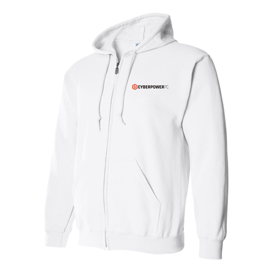 Men's CyberPowerPC Logo Zipper Hoodie