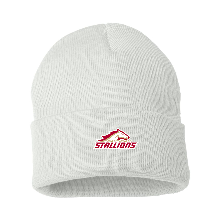 Birmingham Stallions Logo Beanie Hat