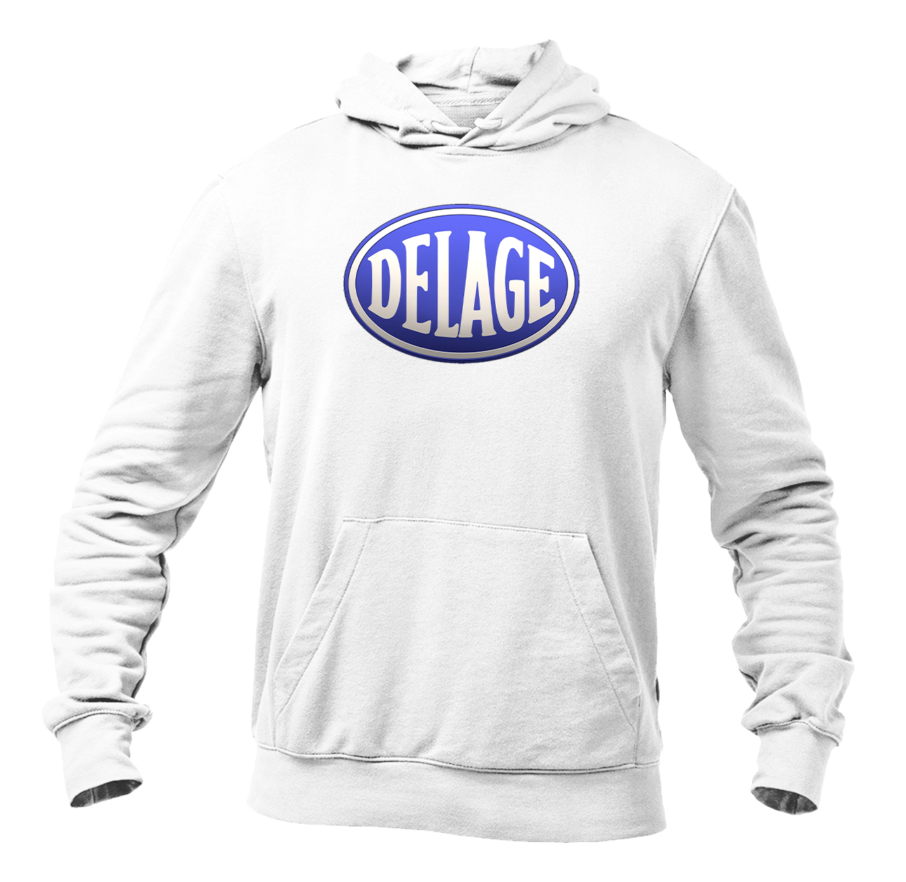 Men's Delage Logo Pullover Hoodie
