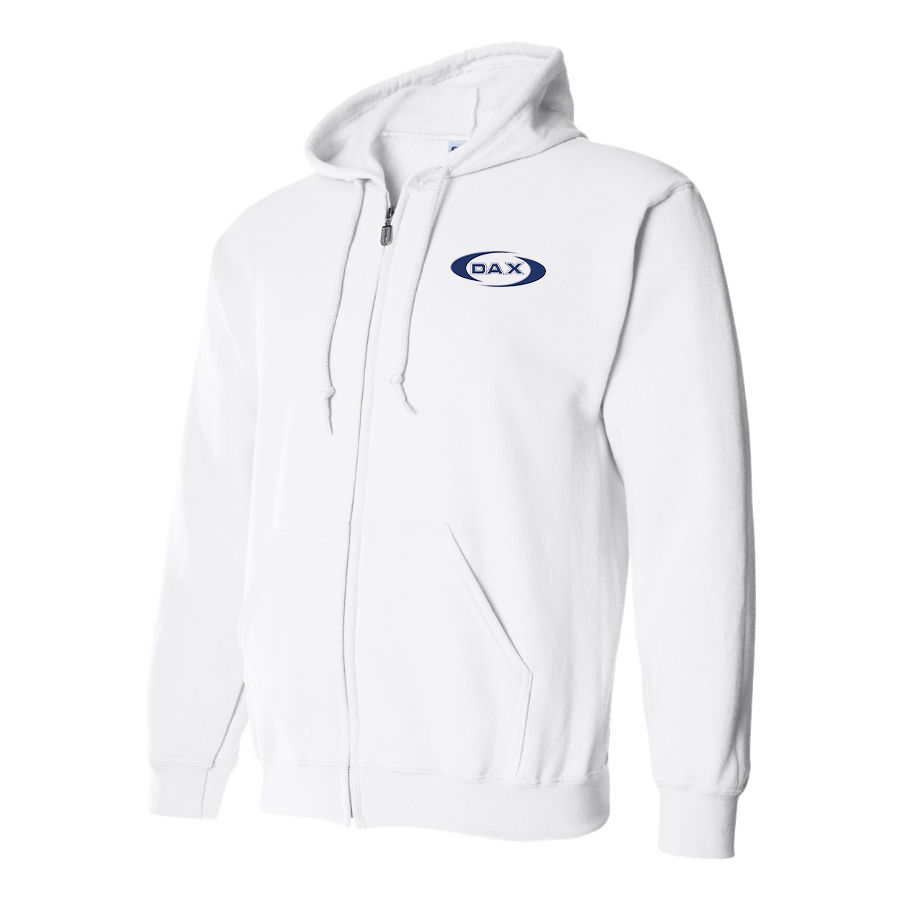 Men's Dax Cars Logo Zipper Hoodie