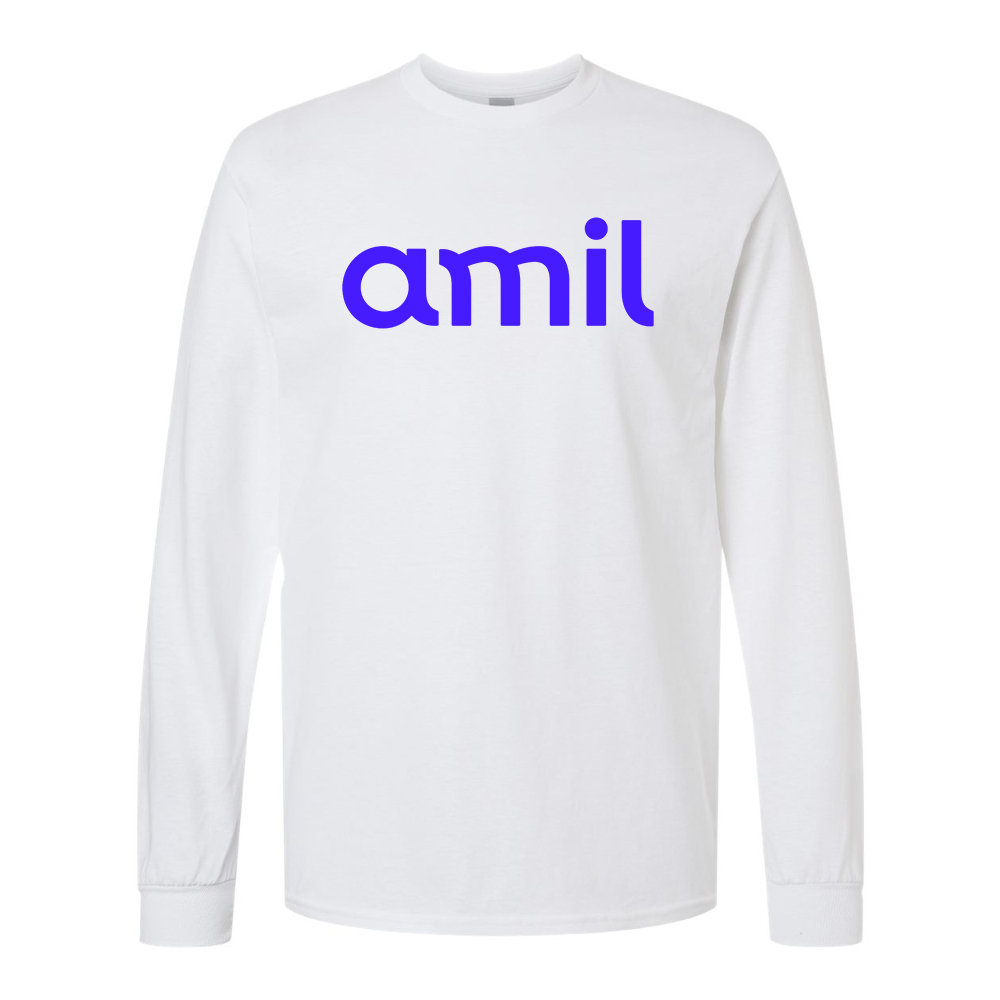 Men's Amil Gildan Heavy Cotton Long Sleeve T-Shirt