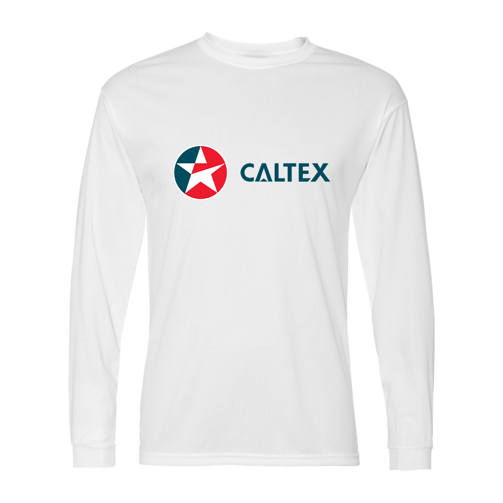 Men's Caltex Gas Station  Performance Long Sleeve T-Shirt