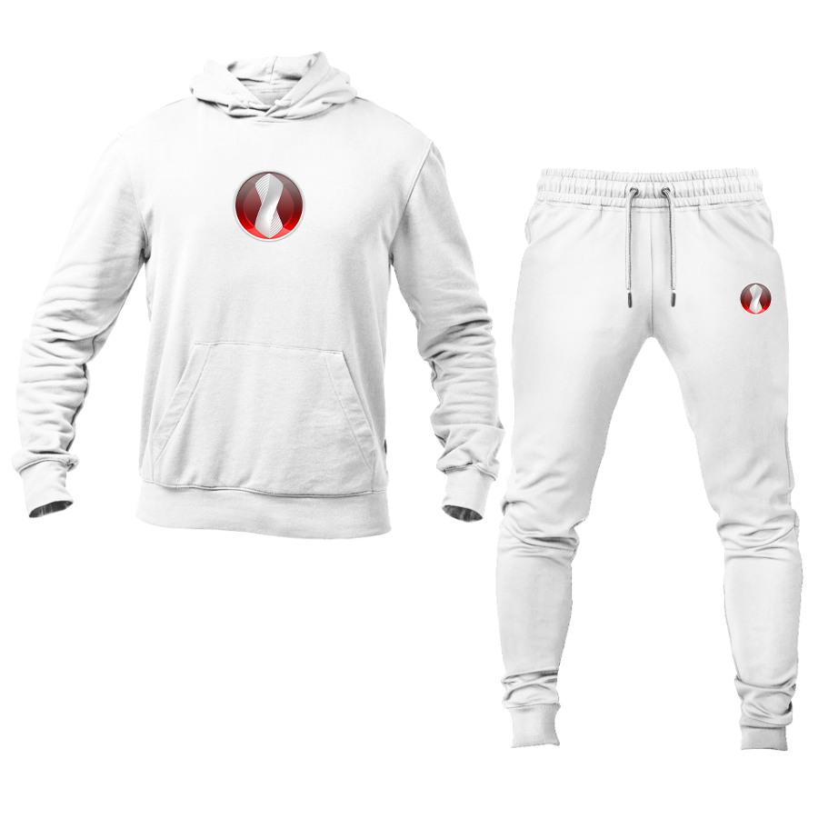 Men's Devon Motorworks Logo Hoodie Joggers Set