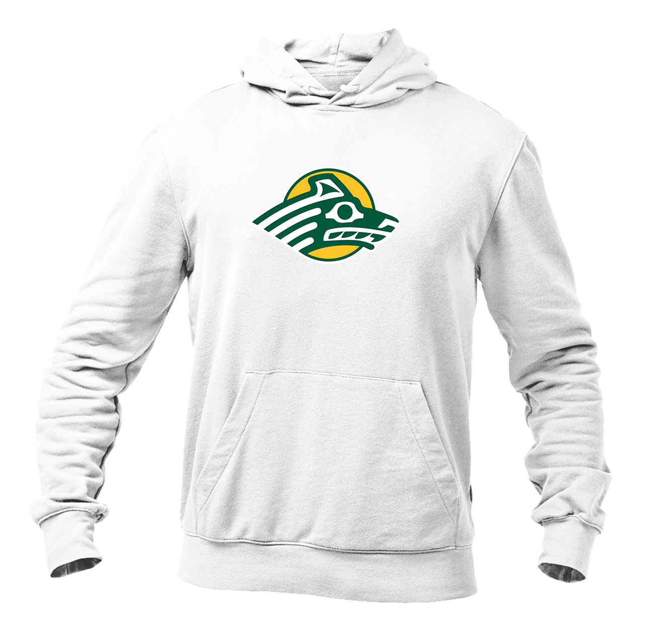 Men's Alaska Anchorage Seawolves  Gildan  Heavy Blend Hooded Sweatshirt