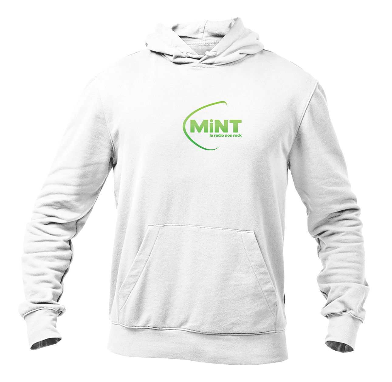 Men's Mint Radio Logo Pullover Hoodie