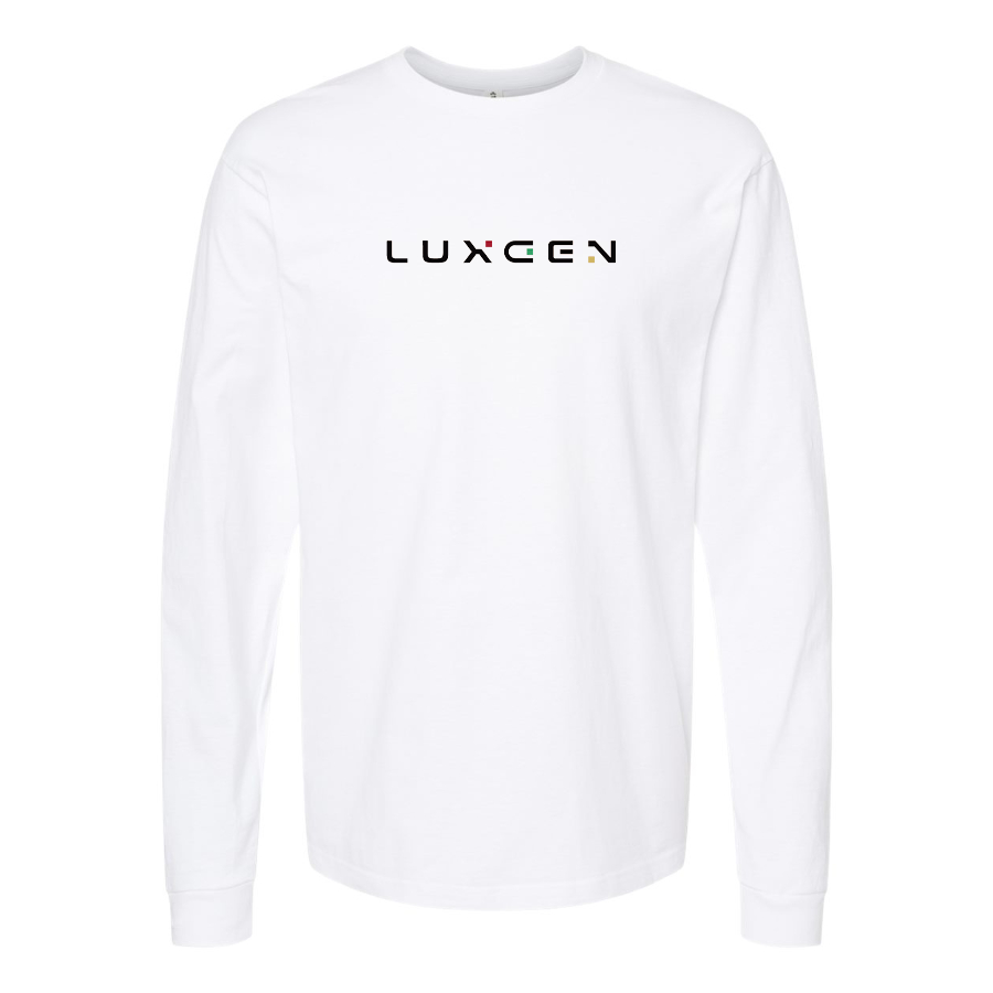 Men's Luxgen Logo Cotton Long Sleeve T-Shirt