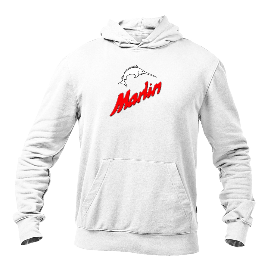 Men's Marlin Logo Pullover Hoodie