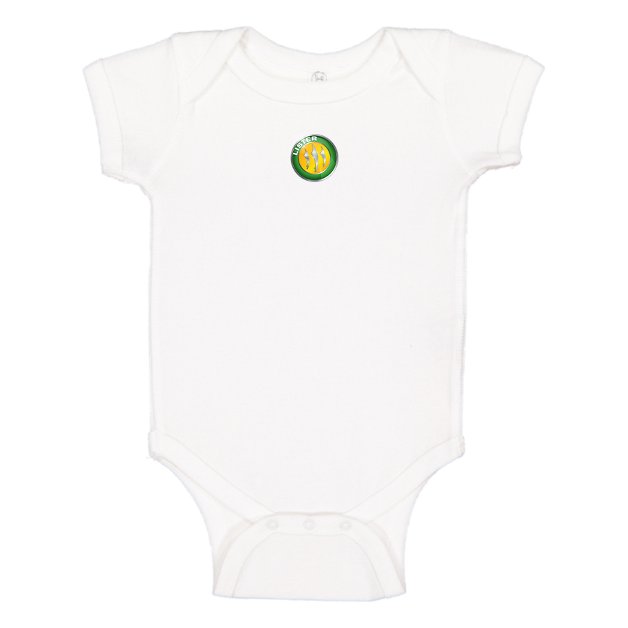 Lister Motor Company Logo Baby Onesie Romper