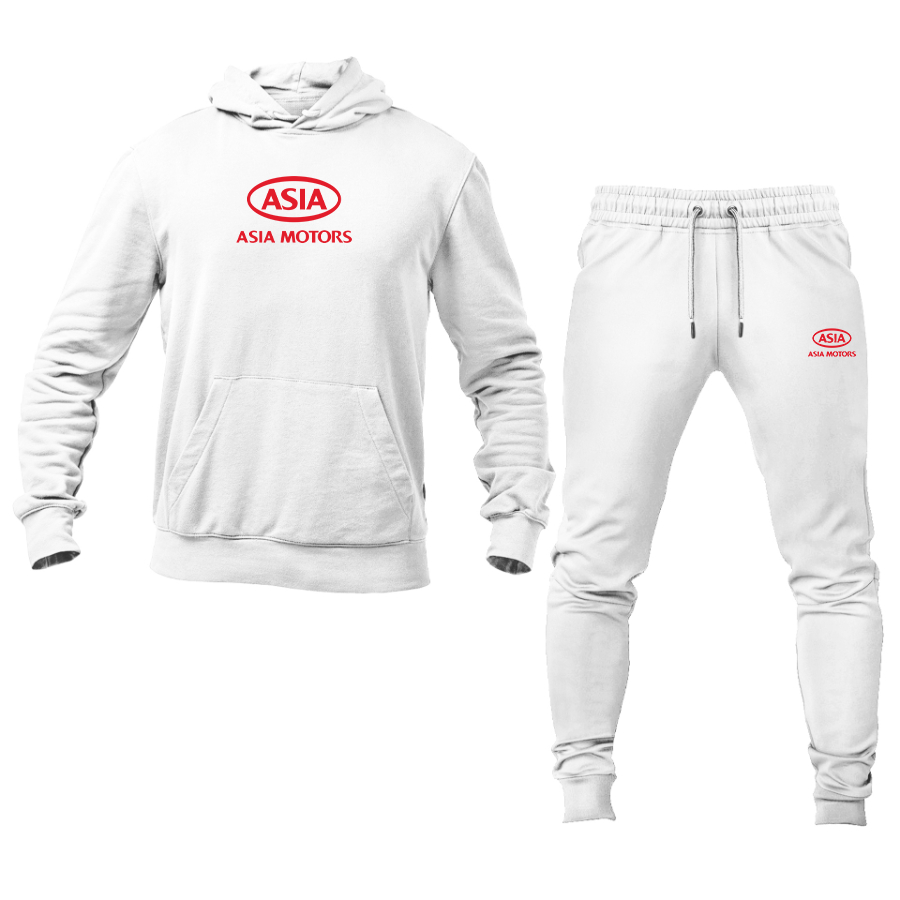 Men's Asia Motors Logo Hoodie Joggers Set