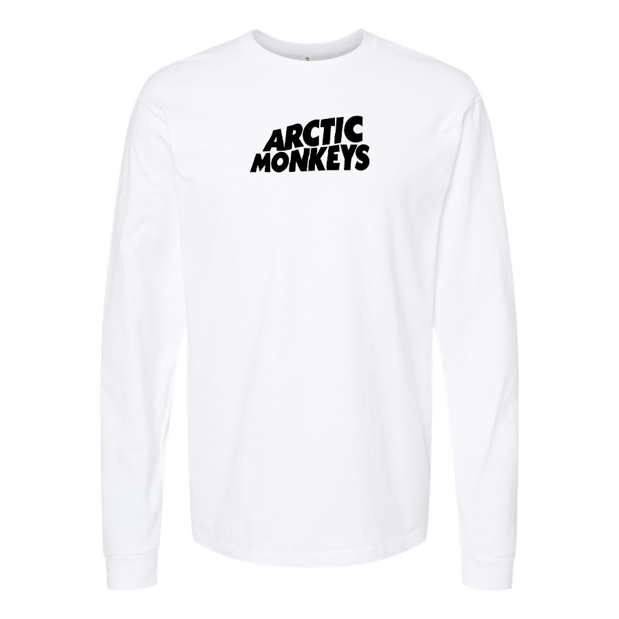 Men's Arctic Monkeys  Logo Cotton Long Sleeve T-Shirt