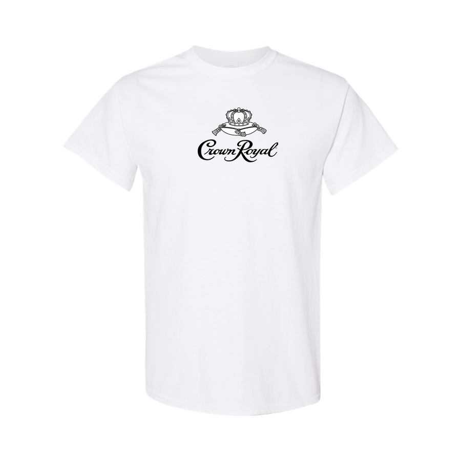 Men's Crown Royal Logo Cotton T-Shirt