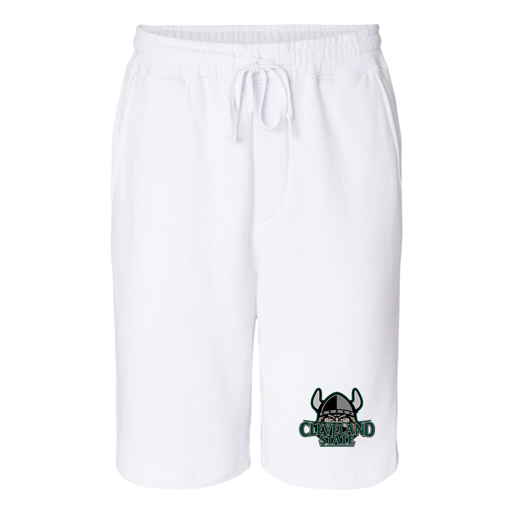 Men's  Cleveland State Vikings Independent Trading Co Midweight Fleece Short