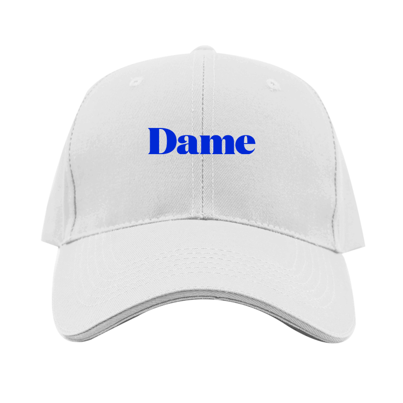 Dame Products Logo  Dad Baseball Cap Hat
