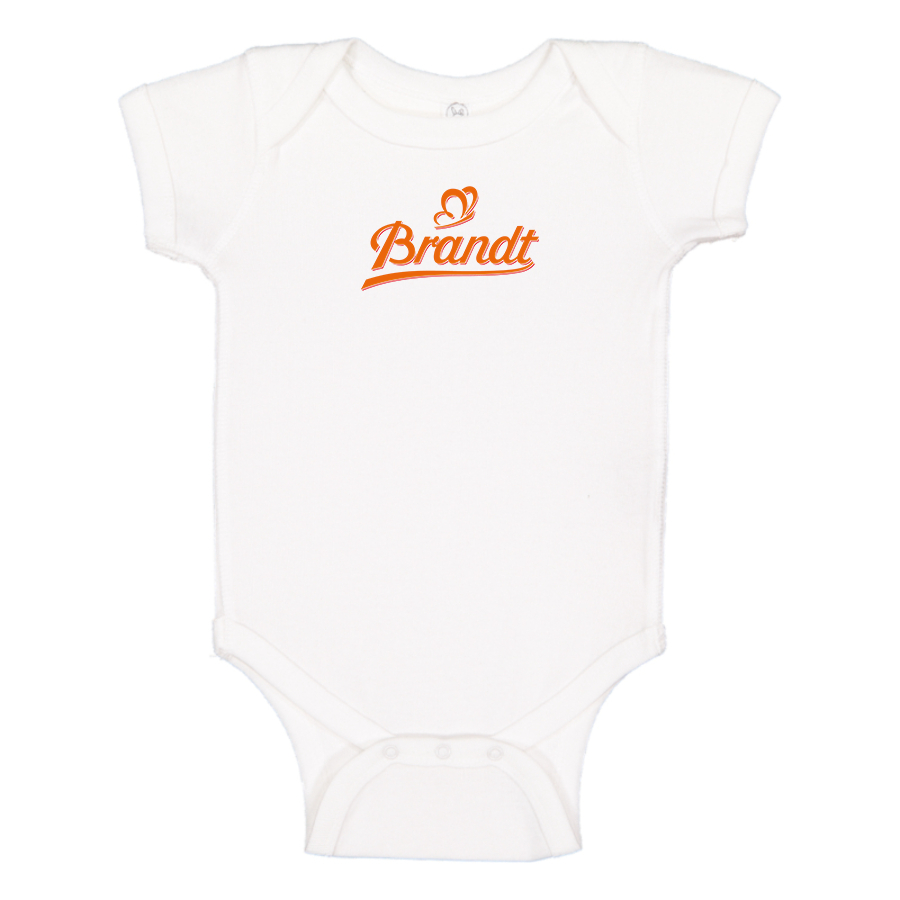 Brandt Zwieback Logo Baby Onesie Romper