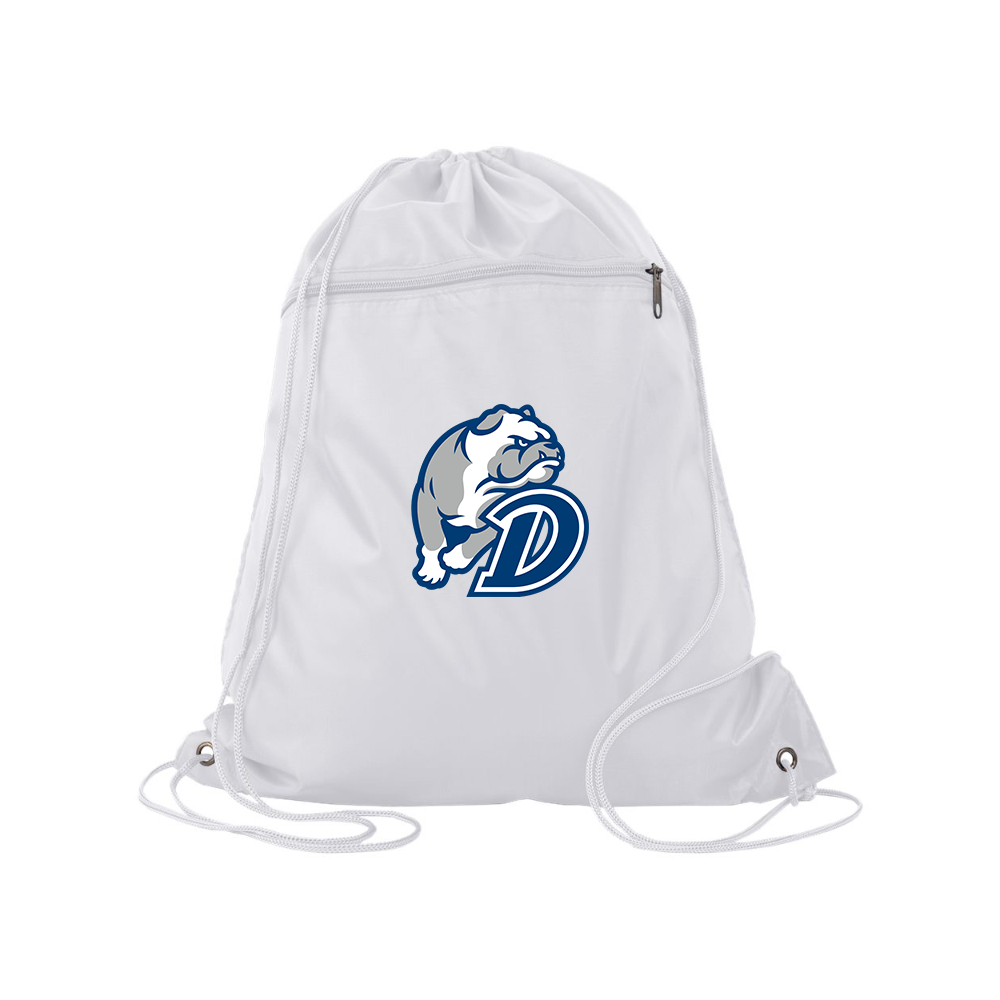 Drake Bulldogs Q-Tees - Polyester Cinchpack