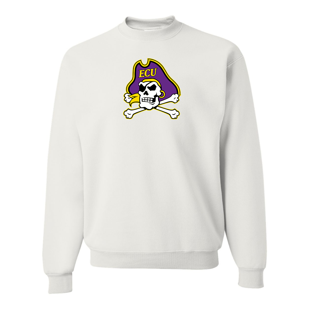 Men's  East Carolina Pirates JERZEES NuBlend Crewneck Sweatshirt