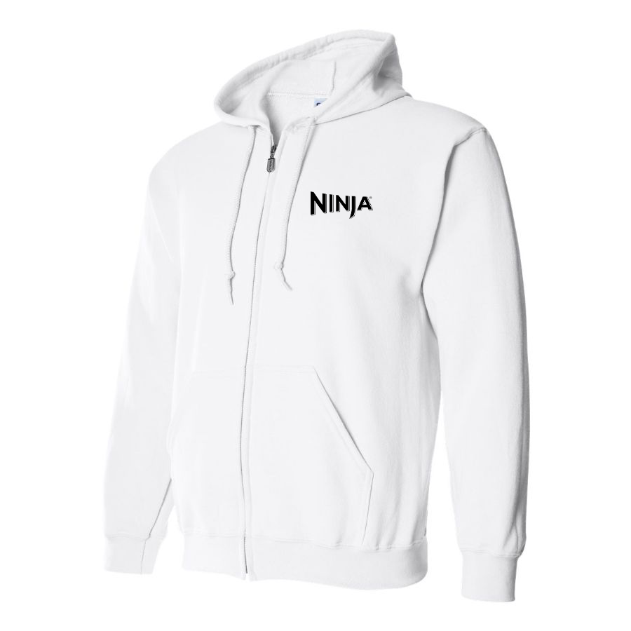 Men's Ninja Logo Zipper Hoodie