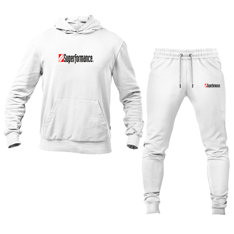 Men's Superformance Logo Hoodie Joggers Set