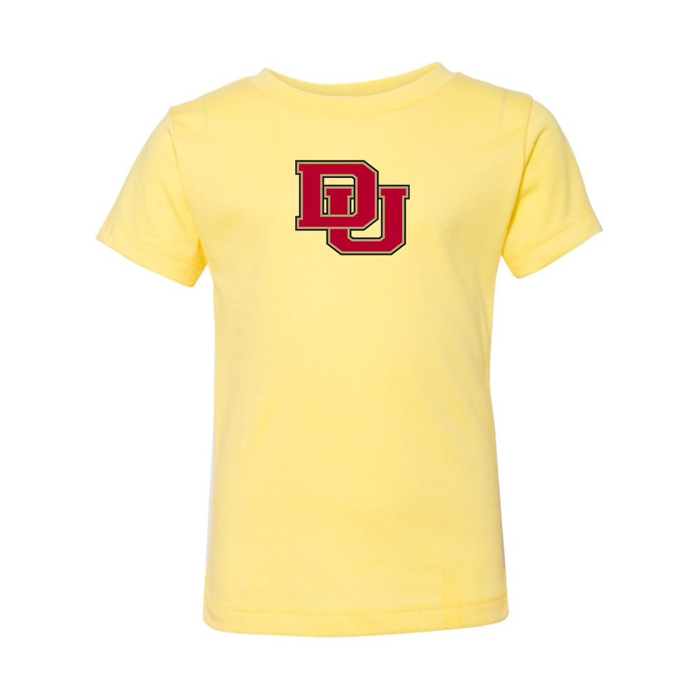 Denver Pioneers  BELLA  CANVAS Toddler Jersey Tee
