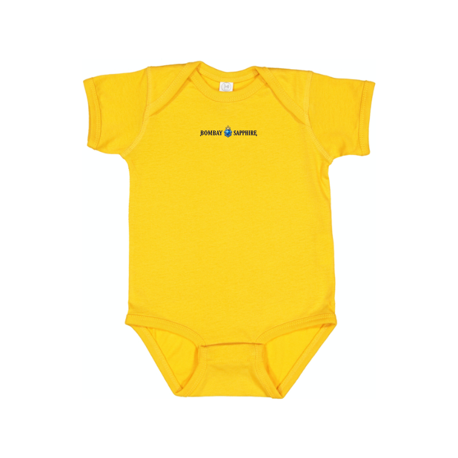Bombay Sapphire Logo Baby Onesie Romper