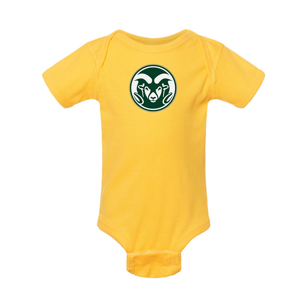 Colorado State Rams Rabbit Skins Infant Baby Rib Bodysuit