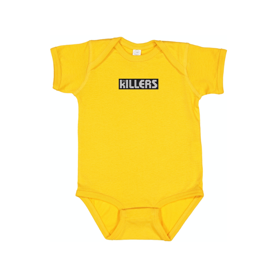 The Killers   Logo Baby Onesie Romper