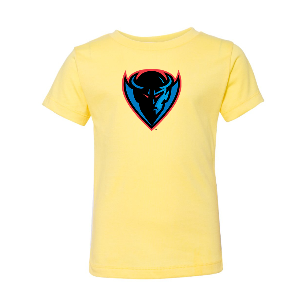 DePaul Blue Demons BELLA  CANVAS Toddler Jersey Tee