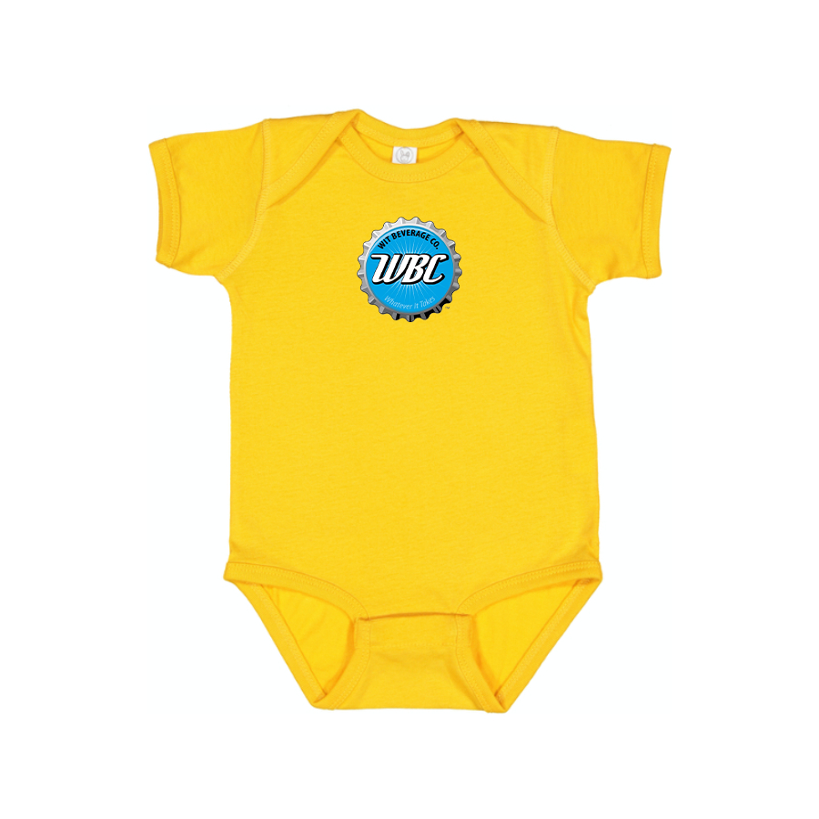 Wit Beverage Company Logo Baby Onesie Romper