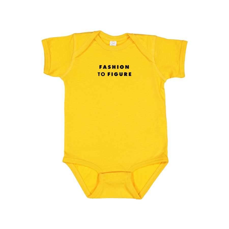 Fashion To Figure Logo Baby Onesie Romper