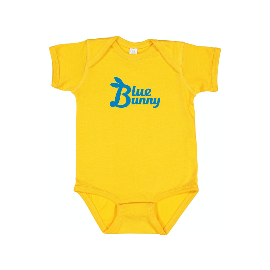 Blue Bunny Logo Baby Onesie Romper
