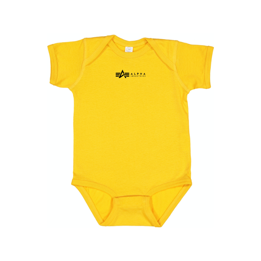 Alpha Industries Logo Baby Onesie Romper