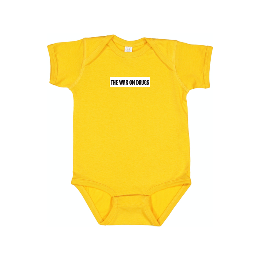 The War on Drugs Logo Baby Onesie Romper